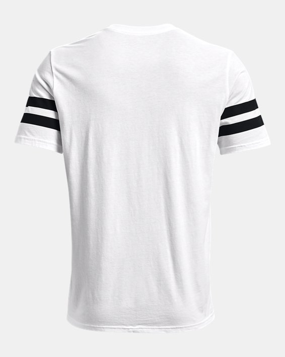Men's UA Performance Originators Lockertag Graphic T-Shirt, White, pdpMainDesktop image number 5
